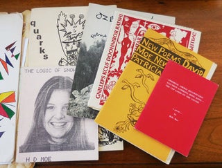 Small Archive of Books and Letters including The Logic of Snowflakes, Immortal Amebas Jigsawpuzzle, New Poems, Ishtar Robinhood Fuck Spelling, Ozone Allah, Quarks Heart (Inscribed) and The Clone Poem plus Three Letters to Jackson Mac Low