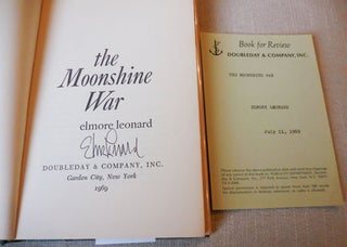 The Moonshine War (Signed Review Copy)