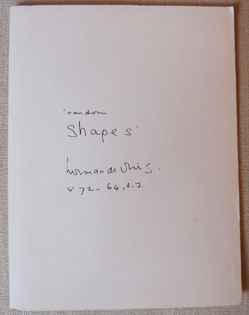 Item #33832 Random Shapes. Herman Art - de Vries.