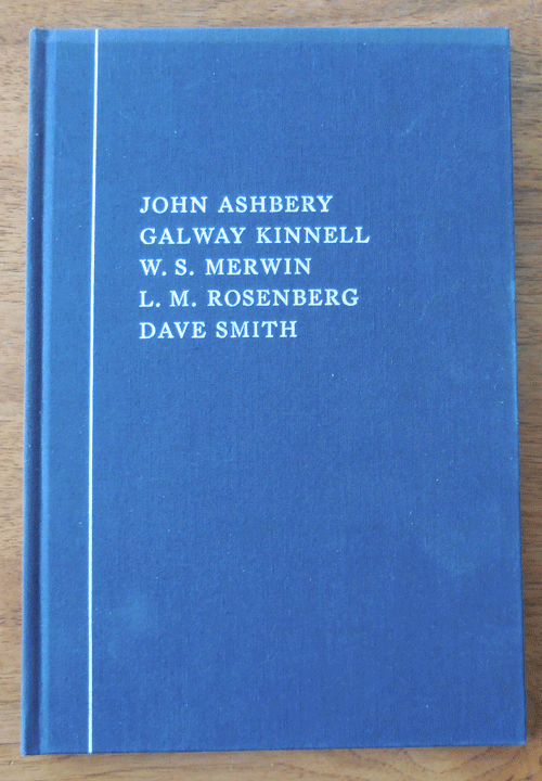 Item #33878 Apparitions (Signed by All Contributors). John / Kinnell Ashbery, Dave, L. M. / Smith, W. S. / Rosenberg, Galway / Merwin.