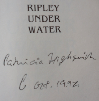 Ripley Under Water (Signed)