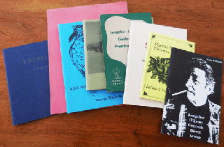 Item #33993 Eight Poetry Books by Thomas McGrath (One Signed) Including: Longshot O'Leary's...