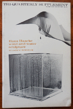 Item #33997 Hans Haacke wind and water sculpture (Tri-Quarterly Supplement Number One). Jack W....