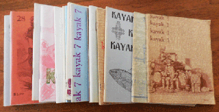 Kayak (Magazine) Complete Run of 64 Issues. George Hitchcock.