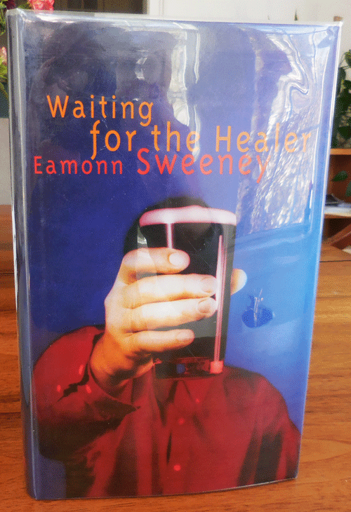 Item #34370 Waiting for the Healer (Signed). Eamonn Sweeney.
