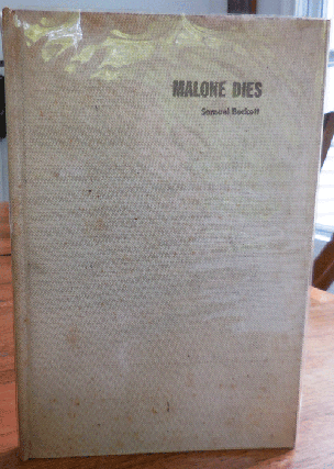 Item #34595 Malone Dies (Signed). Samuel Beckett
