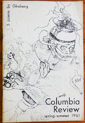 Item #34689 5 Poems By Ginsberg Columbia Review Spring-Summer 1961. Allen Ginsberg, Contributor