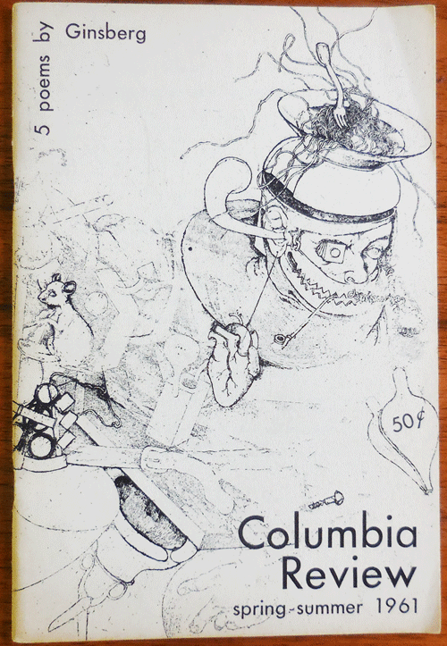 Item #34689 5 Poems By Ginsberg Columbia Review Spring-Summer 1961. Allen Ginsberg, Contributor.