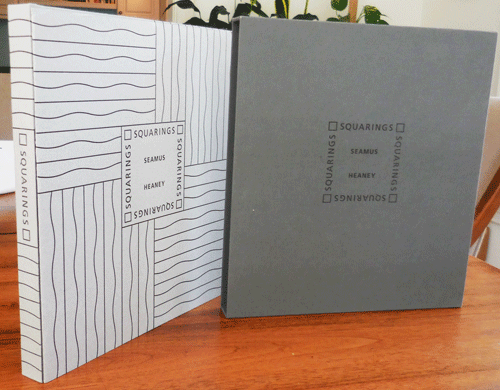 Item #34718 Squarings (Signed Limited Edition); A Sequence of Forty-Eight Poems by Seamus Heaney with Forty-Eight Drawings by Sol Lewitt and with an Introduction by Helen Vendler. Seamus with Arion Press - Heaney, Sol Lewitt.