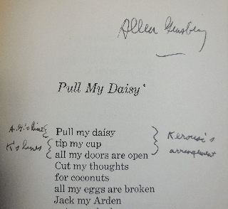 Pull My Daisy (Signed and Annotated by Allen Ginsberg)