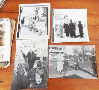 Small Archive of UK Press Photographs of Various Social Issue Demonstrations Including Save The Whales, Anti-Abortion, Boreham Wood etc