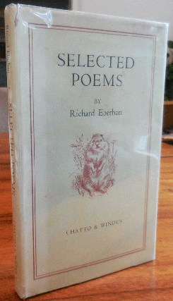 Item #34815 Selected Poems (Inscribed). Richard Eberhart