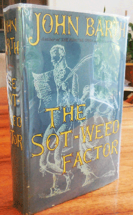 Item #34822 The Sot-Weed Factor (with Publisher's Promotional Sheet). John Barth