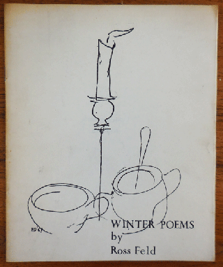 Item #34858 Winter Poems (Inscribed). Ross Feld