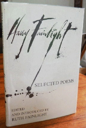 Item #34932 Selected Poems (Allen Ginsberg's Copy Signed by Him and Inscribed by Ruth Fainlight...