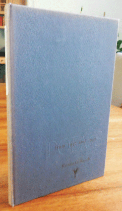 Item #34957 Poems From 1952 and 1953 (Signed Limited Hardbound Edition). Kenneth Koch