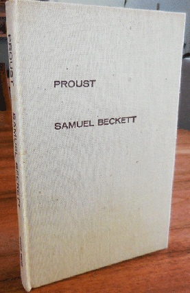 Item #34958 Proust. Samuel Beckett