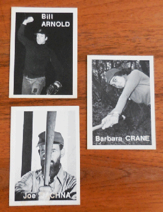 Item #34959 Joe Jachina / Bill Arnold / Barbara Crane (3 Photography Trading Cards). Mike...