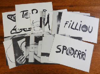 Item #34994 Flux Post Cards (Complete Set of 22 Post Cards). Fluxus - Robert Filliou - Daniel...