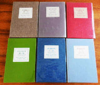 Item #35000 Sparrow 1 -72 (72 Pamphlets Bound in Six Volumes, Deluxe Autographed Set). John...