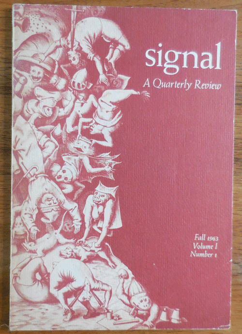 Item #35005 Signal A Quarterly Review #1. Frank O'Hara, Le Roi, Jones, Frank, Lima.