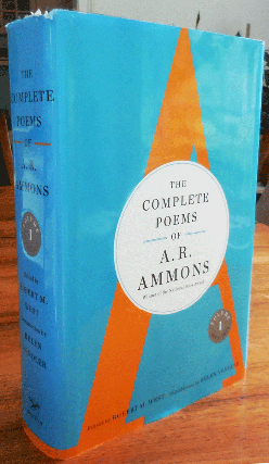 Item #35006 The Complete Poems of A. R. Ammons Volume 1. Robert M. West, A. R. Ammons