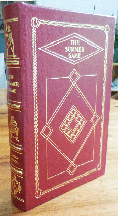 Item #35030 The Summer Game (Leatherbound Edition). Roger Baseball - Angell
