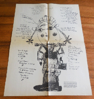 Item #35037 The Poetry Project February 1984 Event Announcement Poster. Jack Collom / Mary Ann...