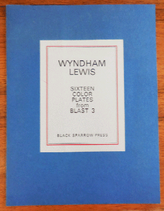 Item #35064 Sixteen Color Plates from Blast 3. Wyndham Lewis
