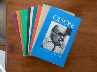 Item #35292 Olson The Journal of the Charles Olson Archives # 1-7, 9 and 10 (Nine of the Ten...