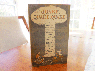 Item #35305 Quake, Quake, Quake A Leaden Treasury of English Verse. Paul with Dehn, Edward Gorey