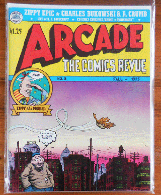 Item #35357 Arcade The Comics Revue Fall 1975 Vol. 1 No. 3. Charles Bukowski Underground Comix -...