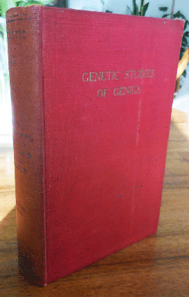 Item #35373 Genetic Studies of Genius Volume 1; Mental and Physical Traits of a Thousand Gifted...