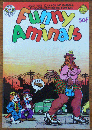 Item #35388 Funny Aminals No. 1. Art Underground Comix - Spiegelman, R., Crumb