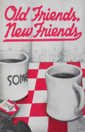Item #35420 Old Friends, New Friends (Some No. 10). F. Keith wahle Donna Brook, Michael Benedikt,...