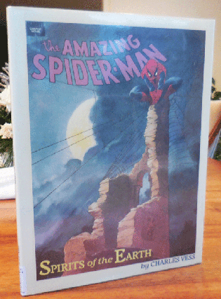 Item #35500 The Amazing Spiderman - Spirits of the Earth (Signed by Vess). Charles Graphic Novel...