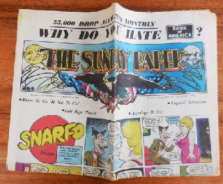 Item #35521 The Sunday Paper Vol 1 Number 4 March 2-8, 1972 Issue (including second section)....