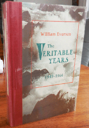 Item #35524 The Veritable Years - Poems 1949 - 1966 (Signed). William Everson, Brother Antonimus