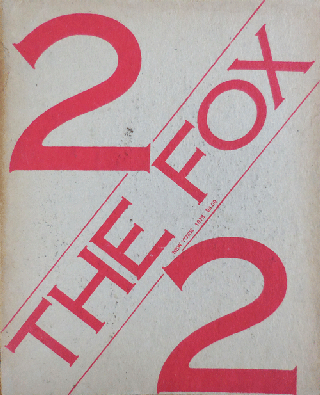 Item #35537 The Fox Volume One Number Two. Sarah Charlesworth, Joseph, Kosuth