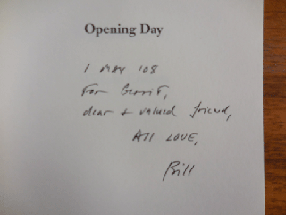 Opening Day (Inscribed)