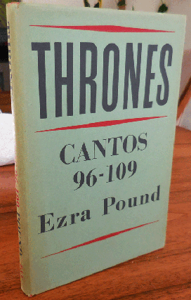 Item #35728 Thrones - Cantos 96 - 109. Ezra Pound