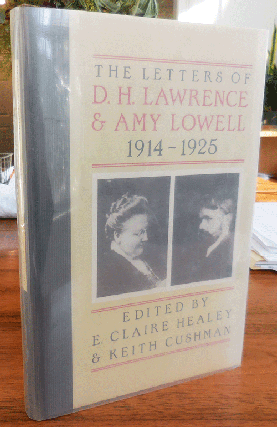 Item #35759 The Letters of D. H. Lawrence & Amy Lowell (Signed by Both Editors). D. H. Lawrence,...