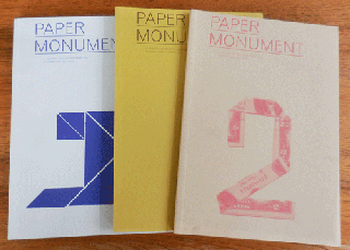Item #35839 Paper Monument A Journal of Contemporary Art Numbers 1, 2 and 3. Dushko Petrovich,...