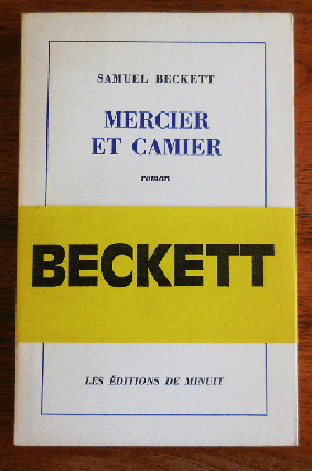 Item #35870 Mercier et Camier (With Rare Belly Band). Samuel Beckett