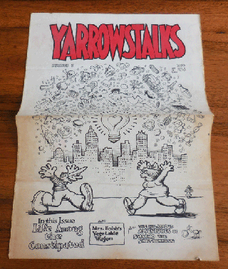 Item #35881 Yarrowstalks Number 3. Brian Underground Newspaper - Zahn, R. Crumb