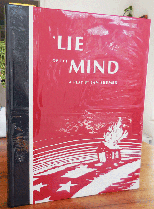 Item #35890 A Lie of the Mind (Signed by Both). Sam with Shepard, Stan Washburn