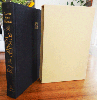 Item #35895 Selected Poems 1923 - 1975 (Signed Limited). Robert Penn Warren