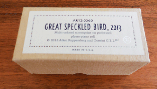 Item #35896 AR12 - 5365 Great Speckled Bird, 2013 (Signed). Allen Artist Book - Ruppersberg